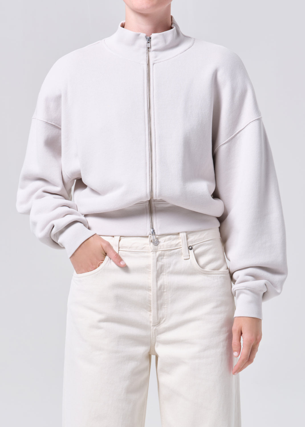 Alternative view of Agolde Jensen Zip Up