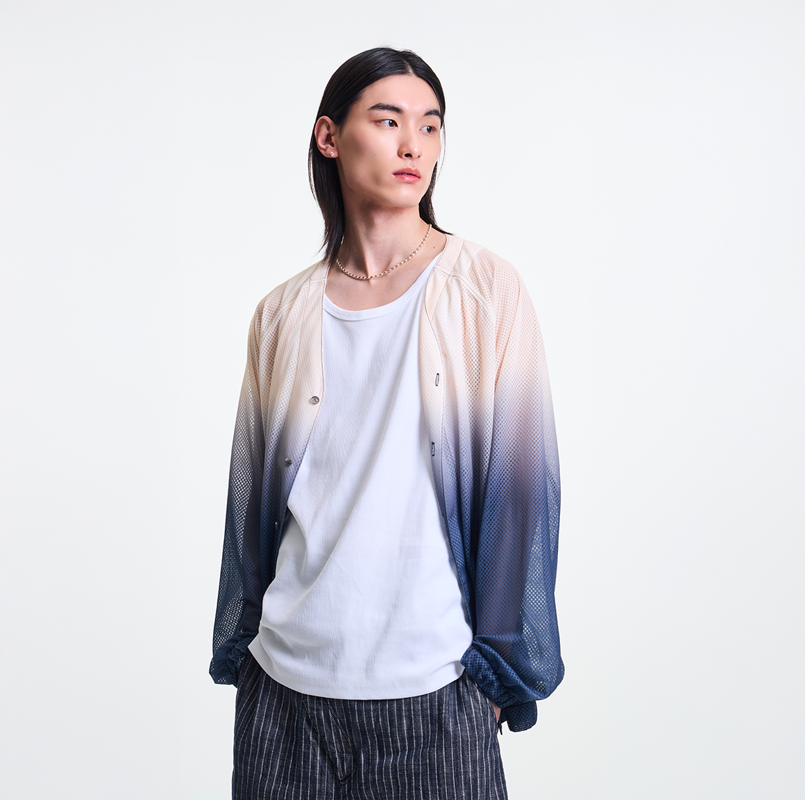 Alternative view of Merely Made Premium Shadow Raglan Blouson