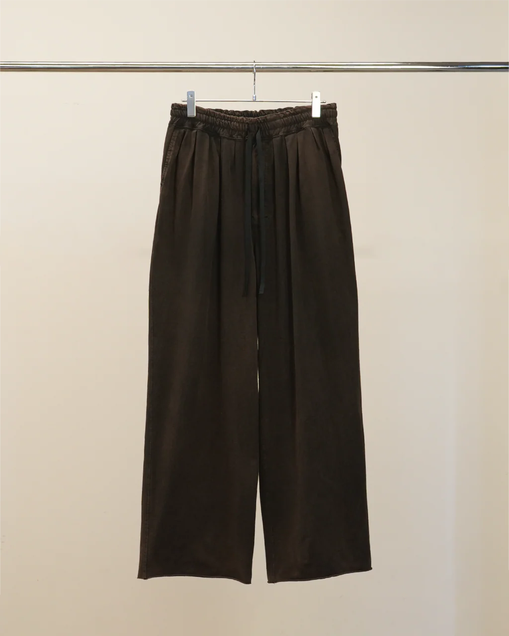 Ancellm Drape Wide Easy Cut Slacks