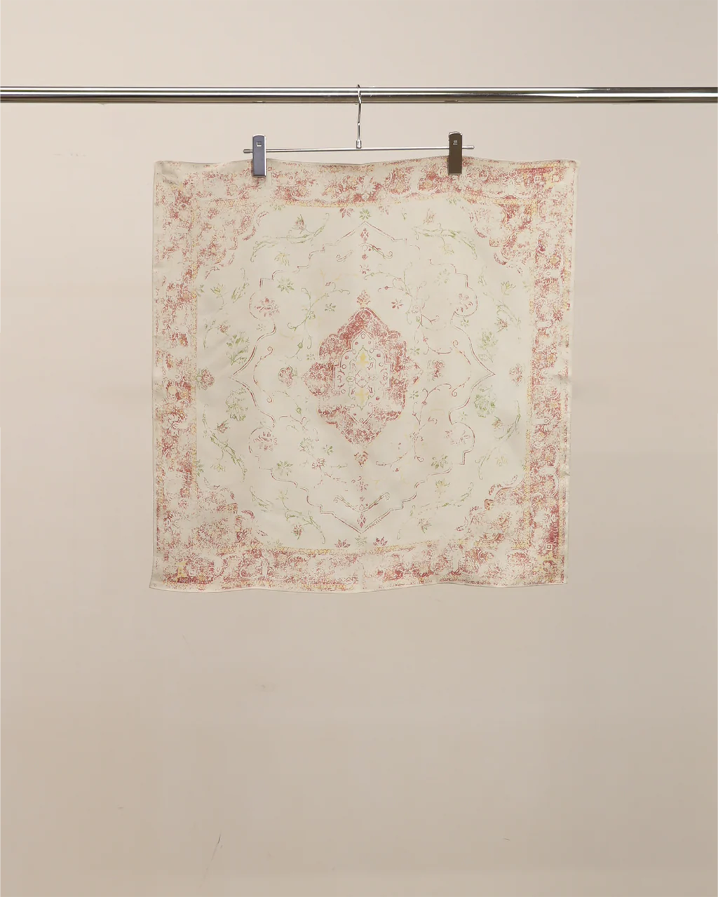 Alternative view of Ancellm Hand Drawn Silk Scarf