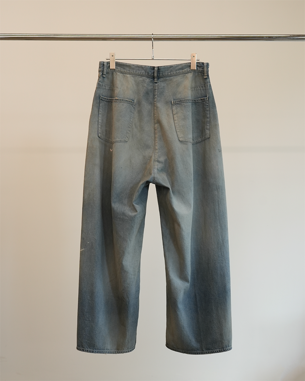 Alternative view of Ancellm Light Oz Wide Straight Denim Pants