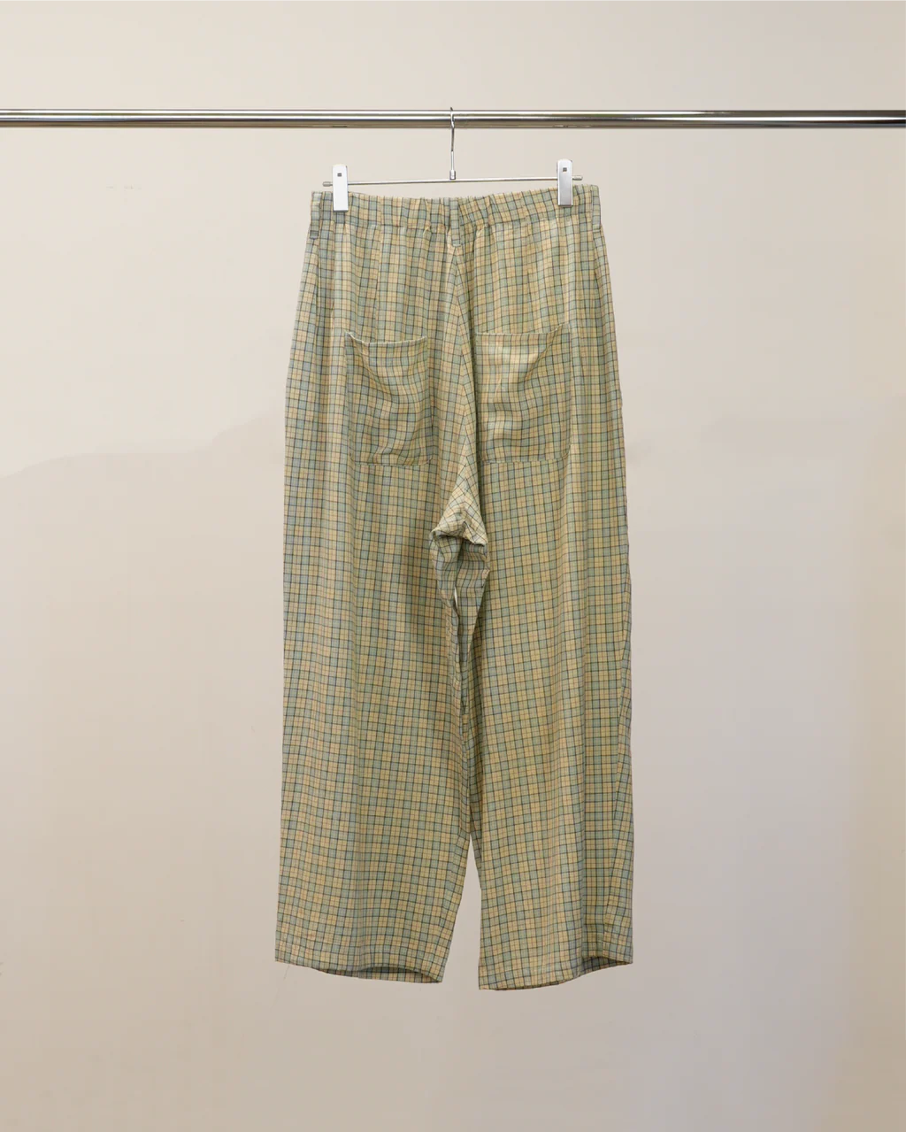 Alternative view of Ancellm Nel Check Easy Pants