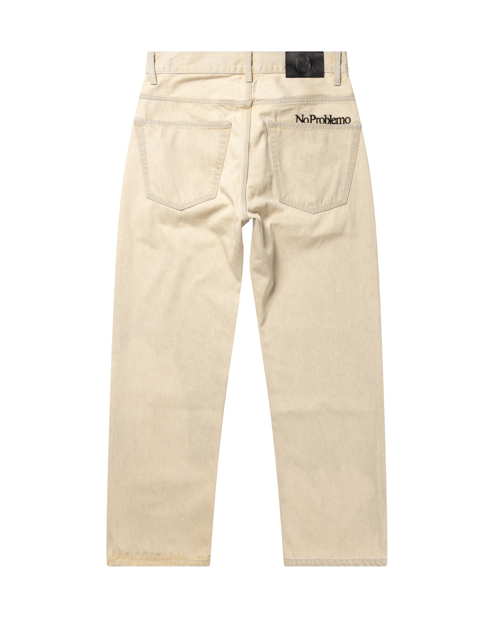 Alternative view of No Problemo Bleached Bagi Jean