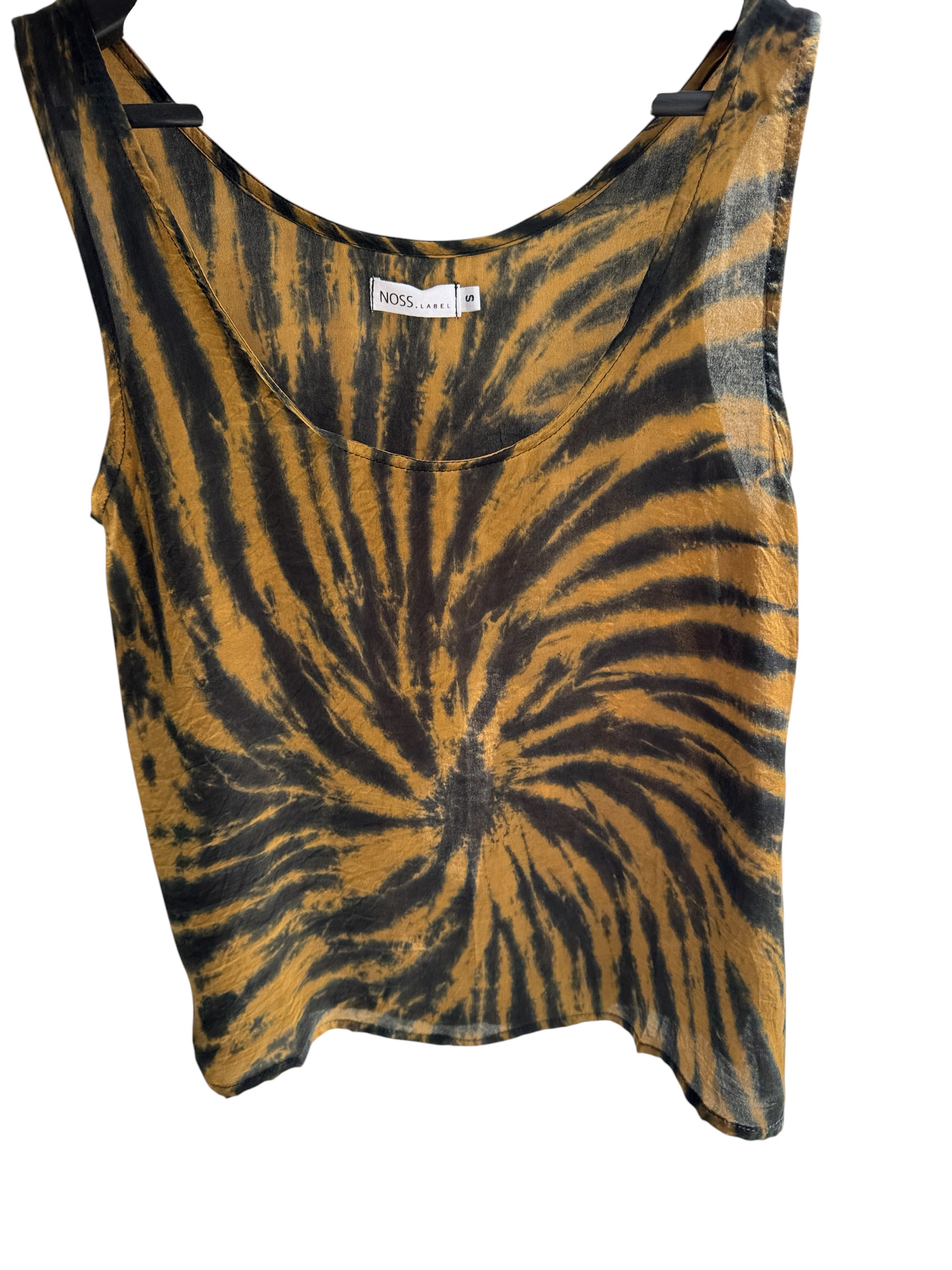 Alternative view of Noss Label Silk Tie Dye Top