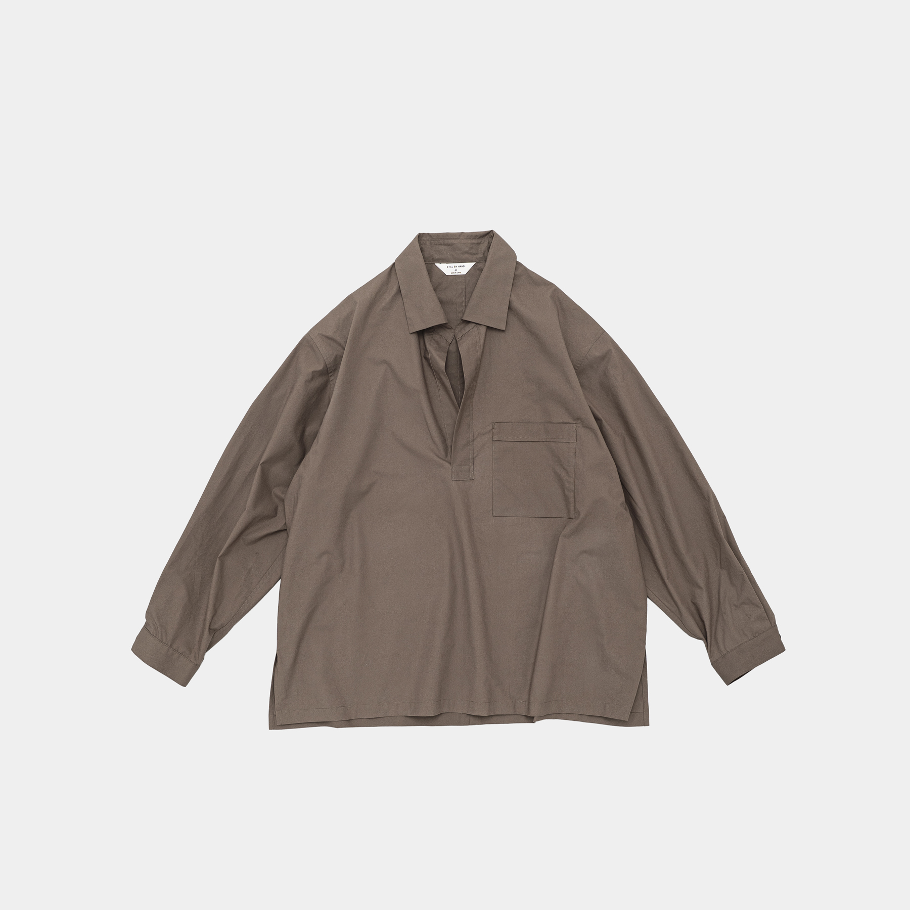 Still By Hand Buttonless Over Shirt