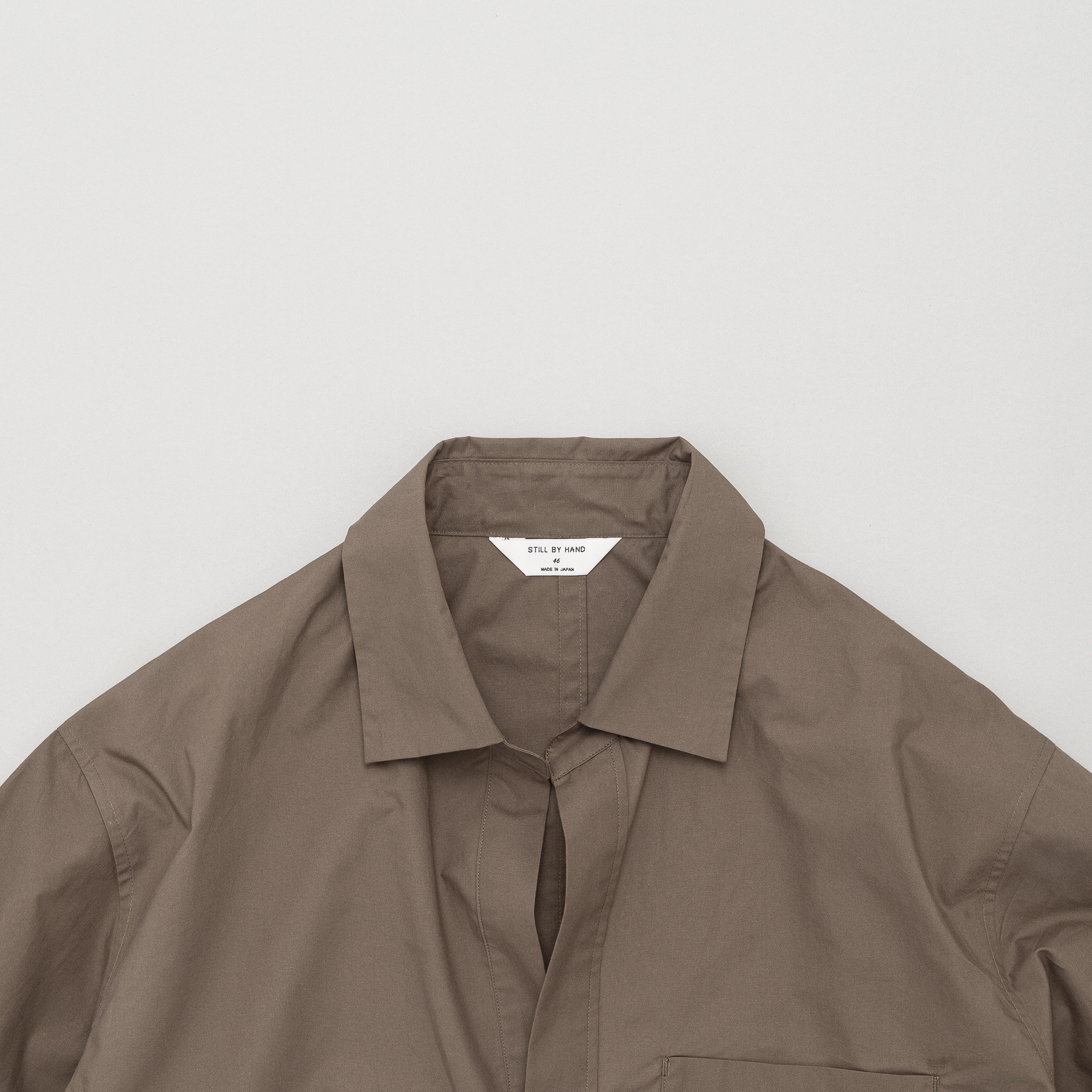 Alternative view of Still By Hand Buttonless Over Shirt