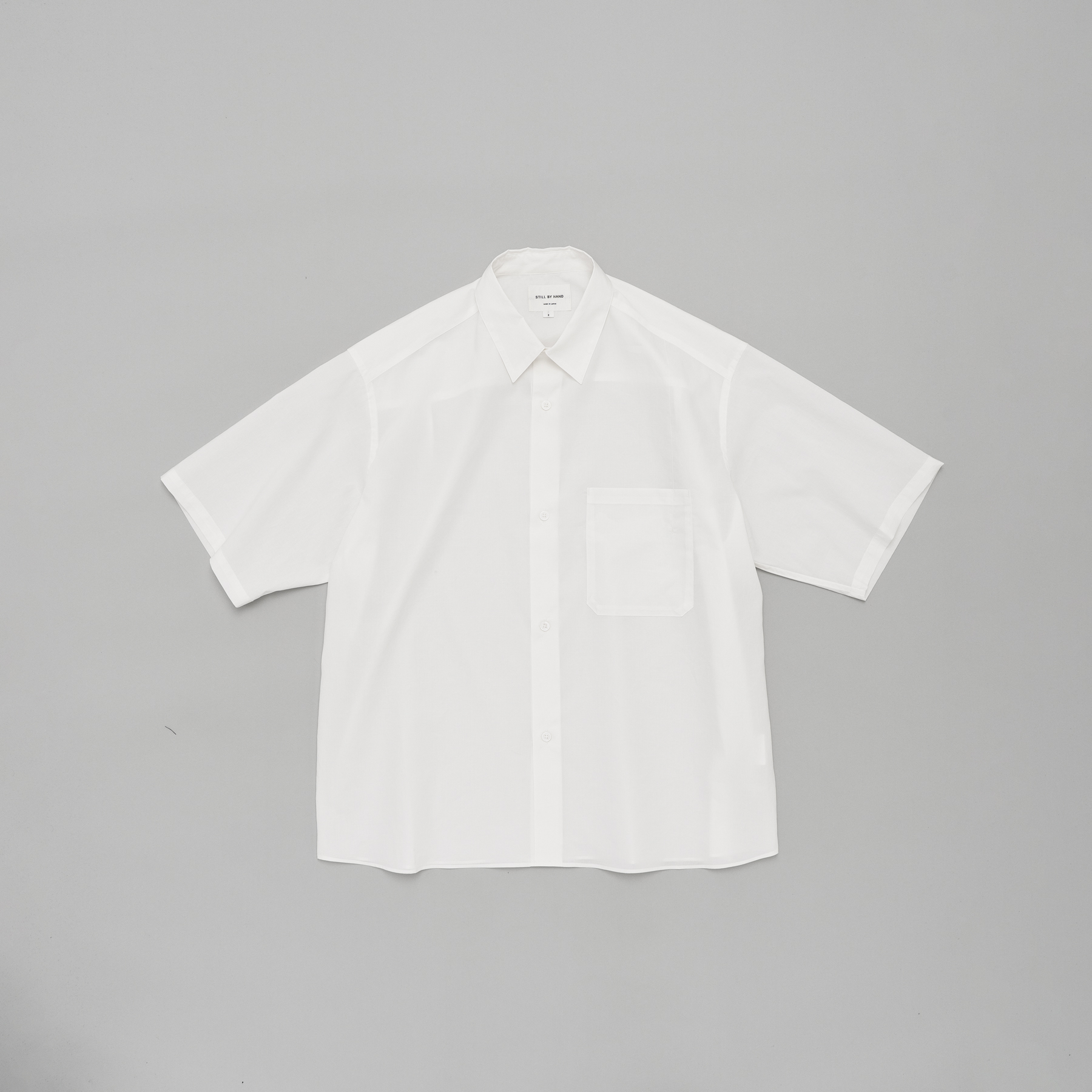 Still By Hand Half Sleeve Cotton Shirt