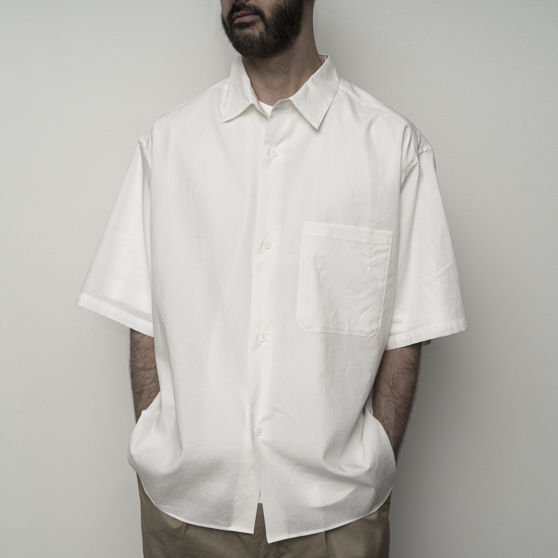 Alternative view of Still By Hand Half Sleeve Cotton Shirt