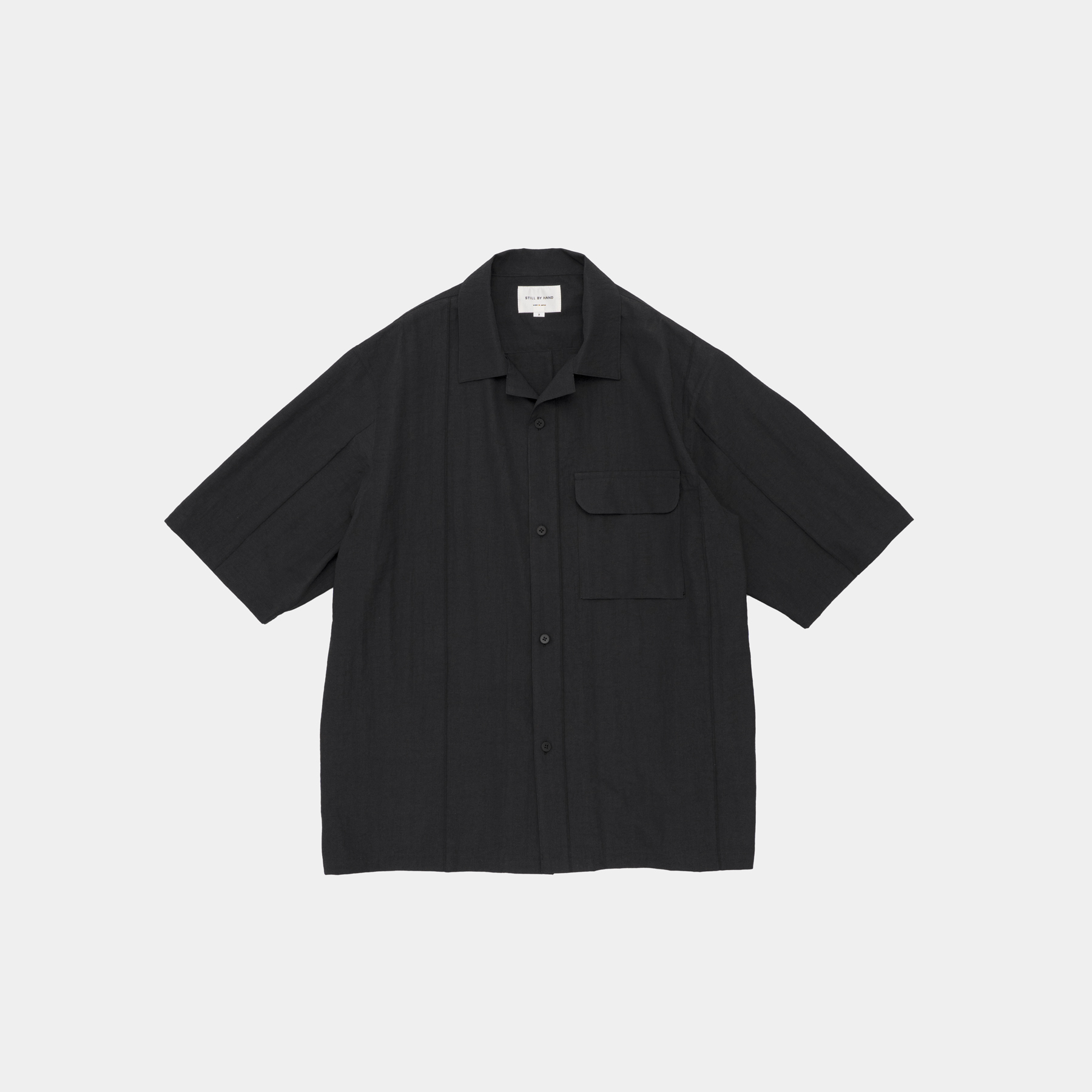 Alternative view of Still By hand Open Collar Rayon Shirt